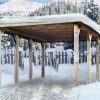 Masszív Tirol garázstető Weka 609