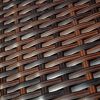Rattan kerti bútor üveglapos rattan asztallal
