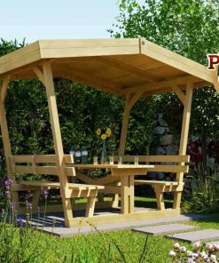 Pavilon paddal Tessin lugas