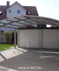 Fém garázs dupla Carport
