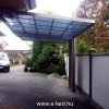 Fém autóbeálló alu Carport Neo