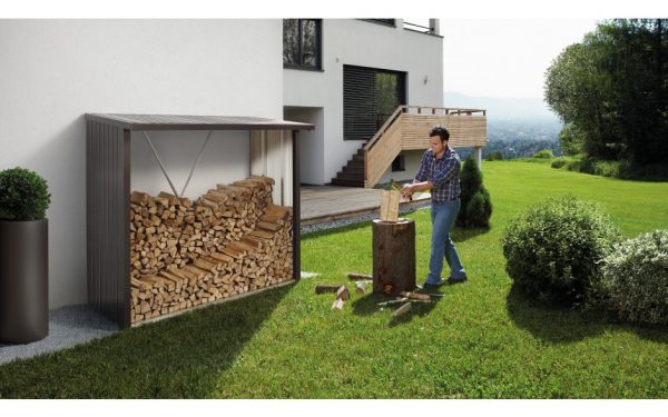 Biohort fatároló tűzifa tároló WoodStock