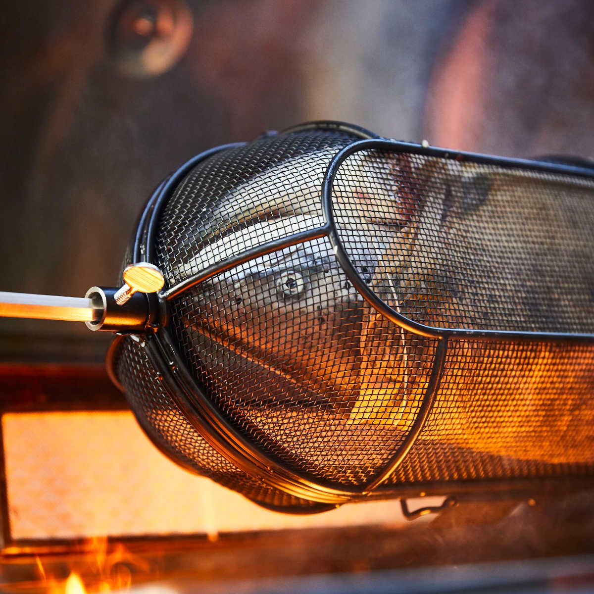 Santos-grillkosár
