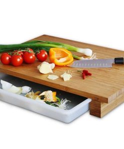 Bambusz vágódeszka grill kiegészítő