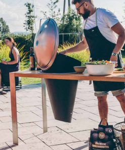 Beépíthető grill faszenes BBQ Höfats Cone
