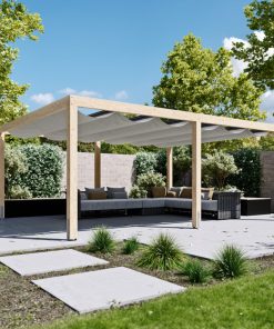 Bari 2. pergola elhúzható árnyékolóval