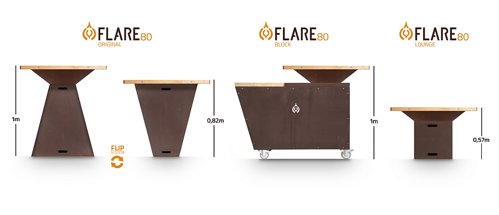 Kerti-grillsütő-modellek-Flare-barbeque